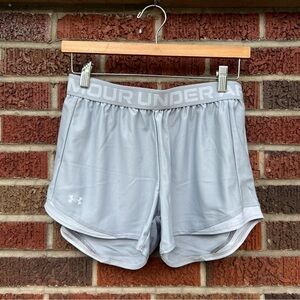 Under Armour Gray Athletic Loose Fit Shorts